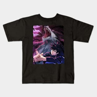 MEGUMI FUSHIGURO MERCH VTG Kids T-Shirt